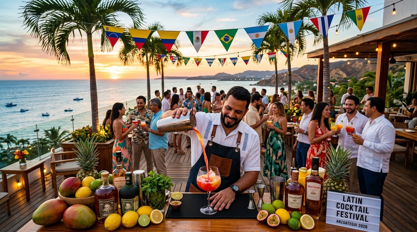 Festival Latinoamericano de Cocteleria en Anzoategui